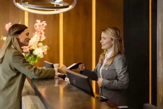 Luxury Hotel Reception and Premium Guest Service Experience